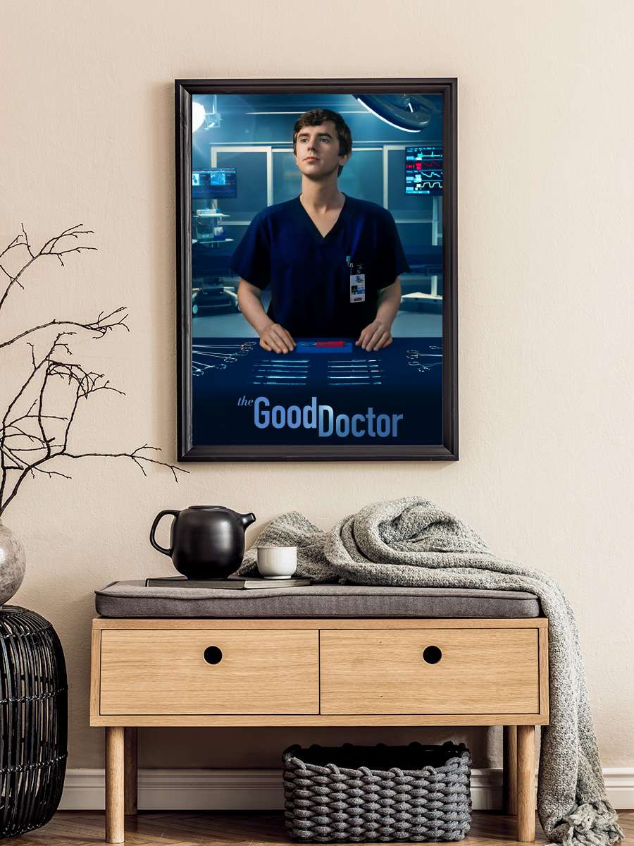 The Good Doctor Dizi Tablo Siyah Çerçeveli Dizi Poster Duvar Tablo