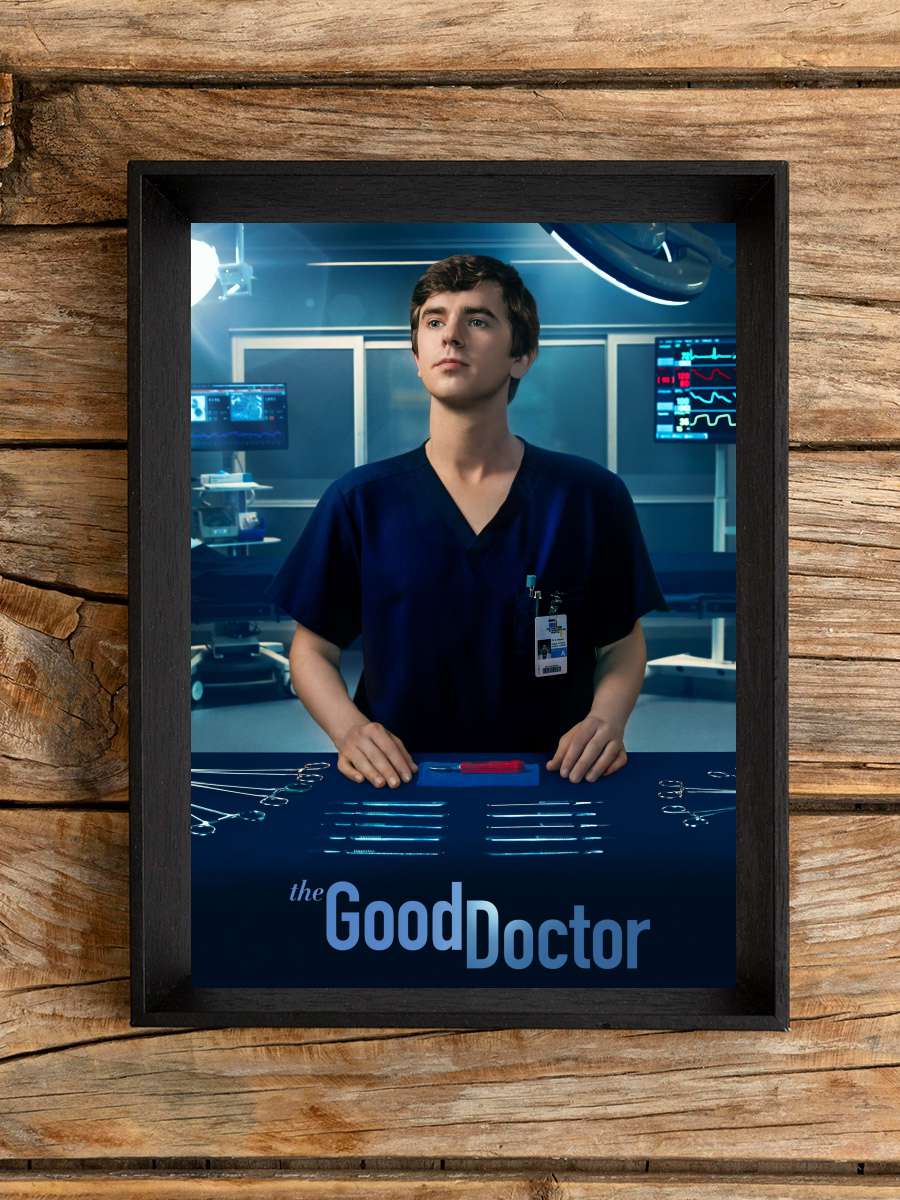 The Good Doctor Dizi Tablo Siyah Çerçeveli Dizi Poster Duvar Tablo