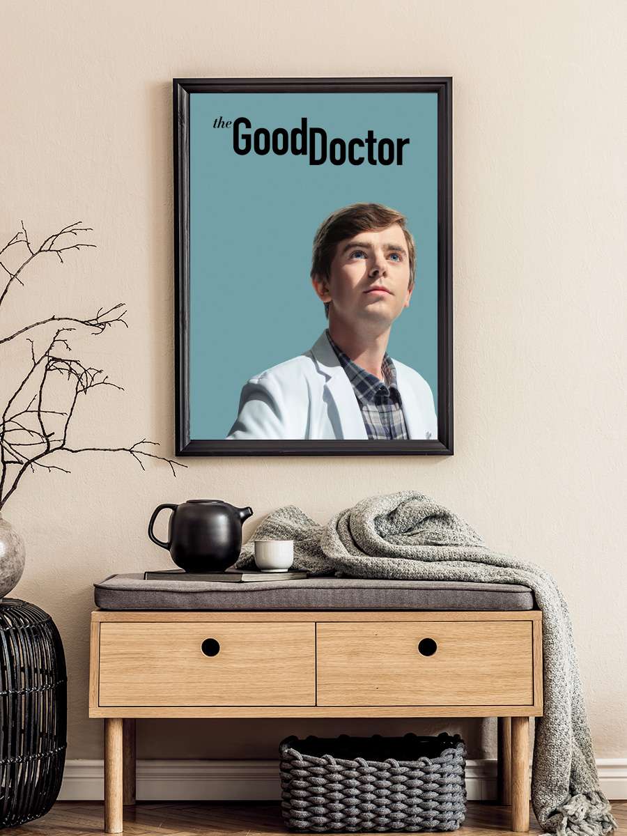 The Good Doctor Dizi Tablo Siyah Çerçeveli Dizi Poster Duvar Tablo