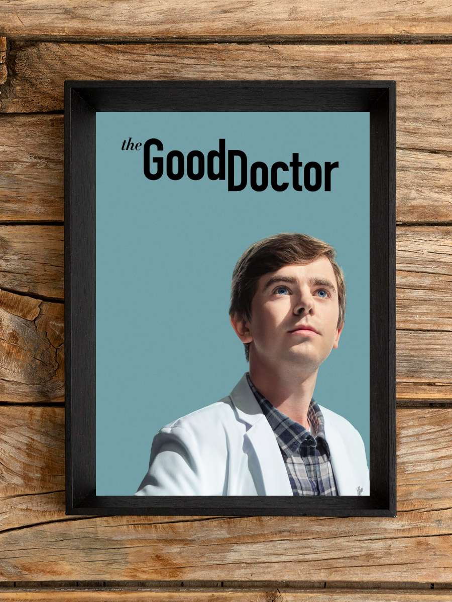 The Good Doctor Dizi Tablo Siyah Çerçeveli Dizi Poster Duvar Tablo