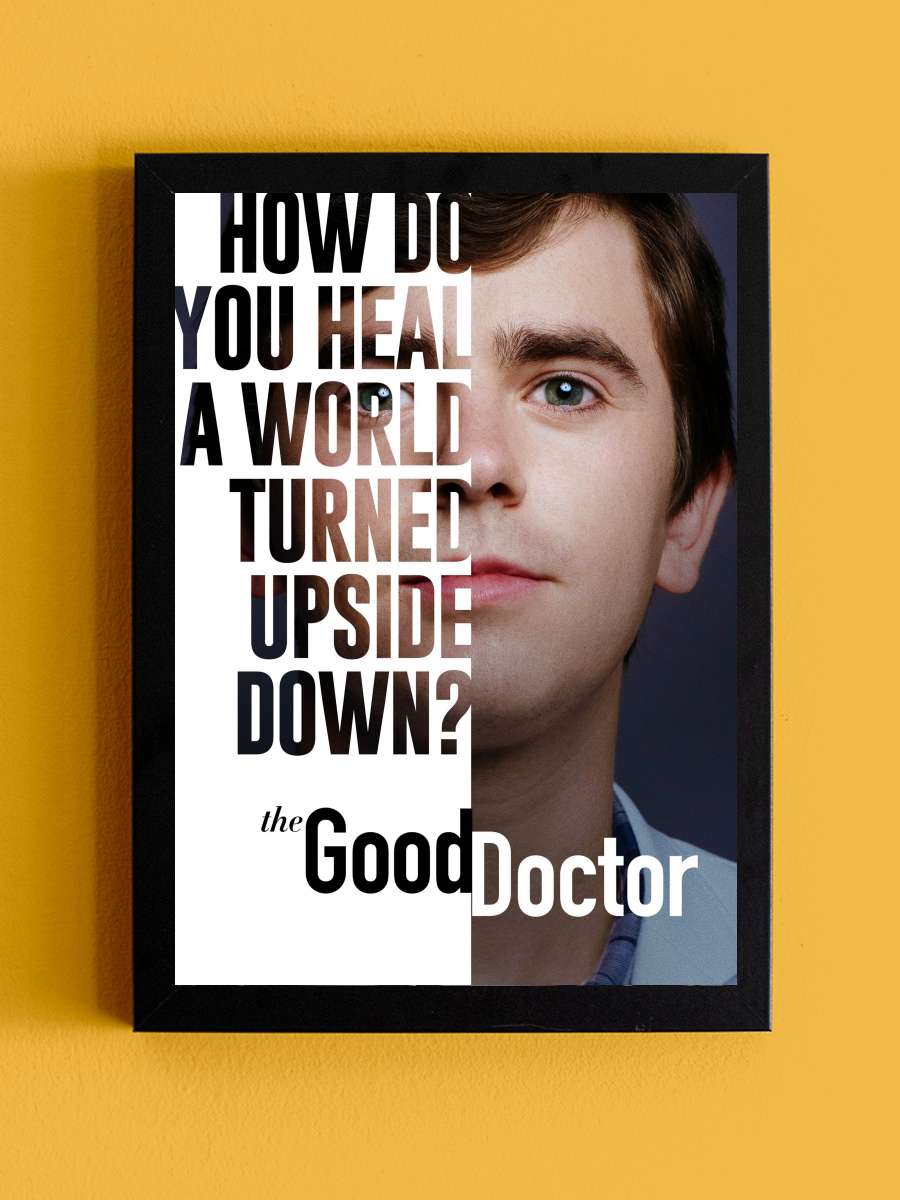 The Good Doctor Dizi Tablo Siyah Çerçeveli Dizi Poster Duvar Tablo