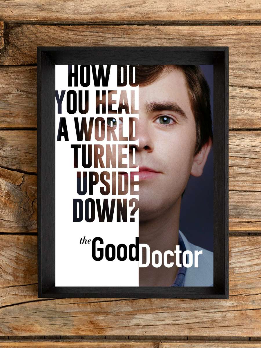 The Good Doctor Dizi Tablo Siyah Çerçeveli Dizi Poster Duvar Tablo