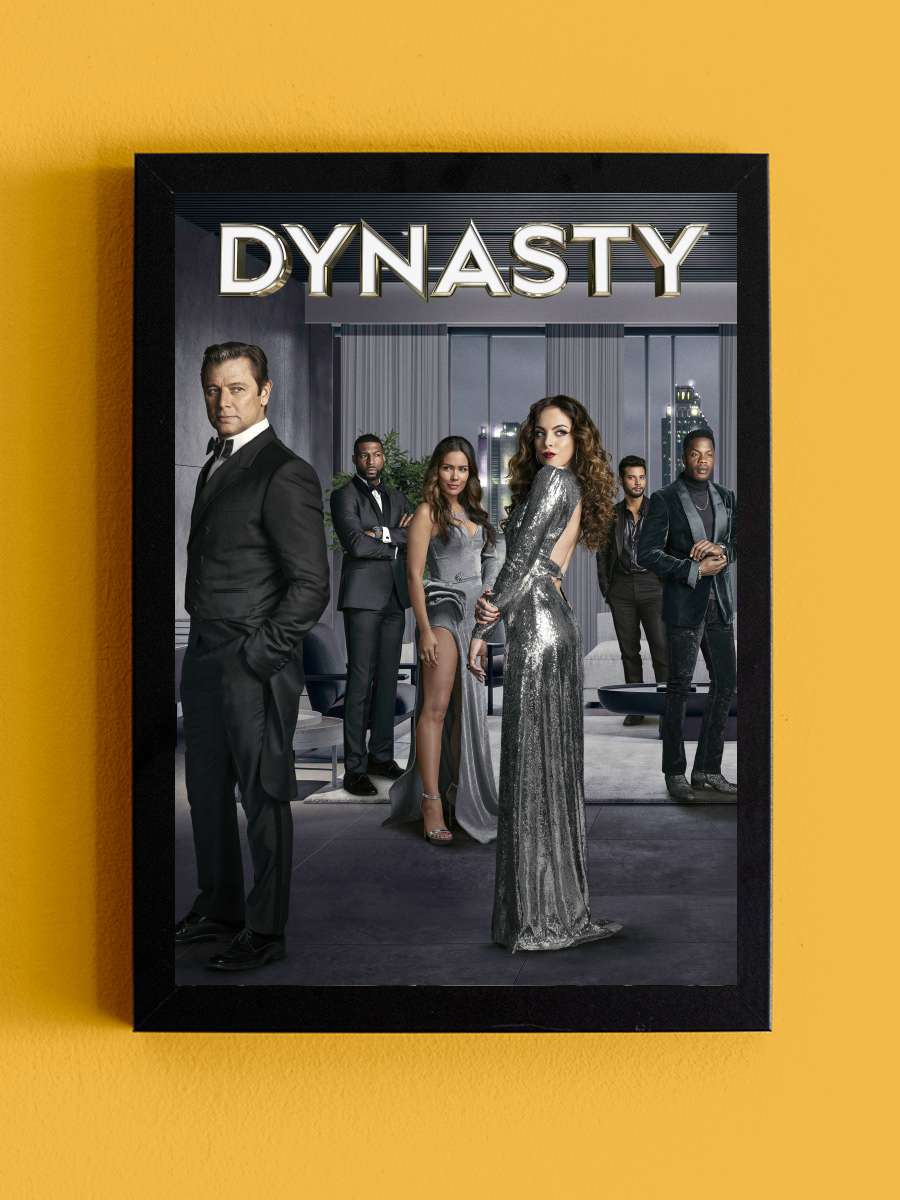 Hanedan - Dynasty Dizi Tablo Siyah Çerçeveli Dizi Poster Duvar Tablo