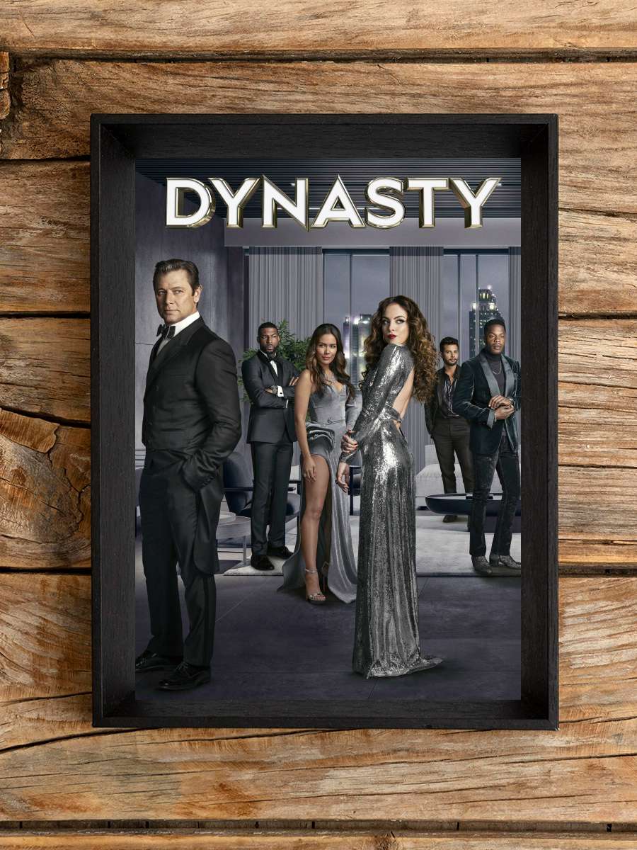 Hanedan - Dynasty Dizi Tablo Siyah Çerçeveli Dizi Poster Duvar Tablo