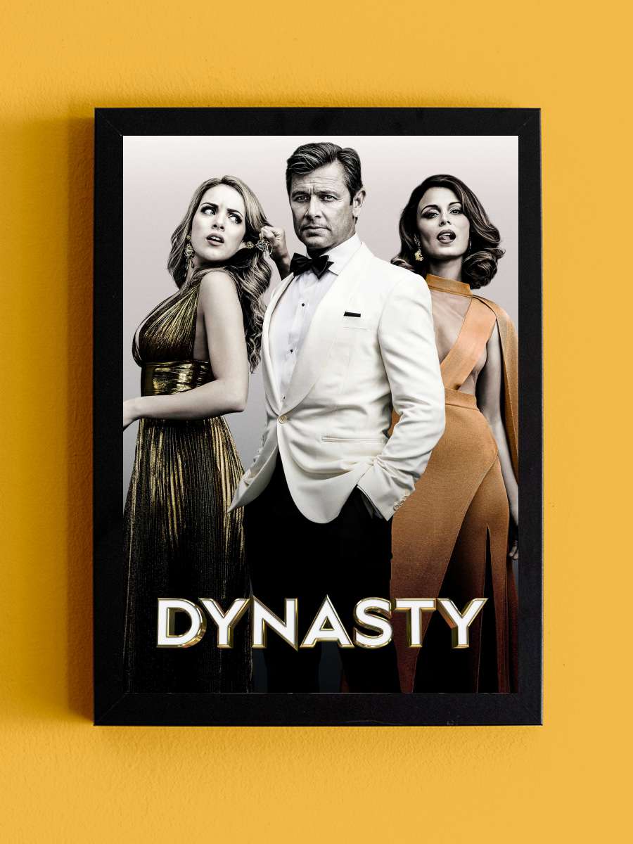 Hanedan - Dynasty Dizi Tablo Siyah Çerçeveli Dizi Poster Duvar Tablo