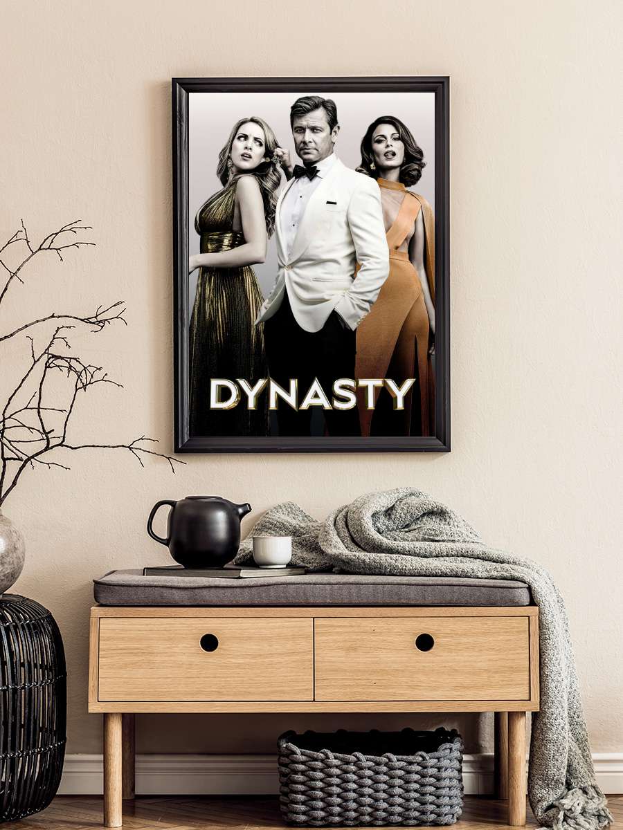 Hanedan - Dynasty Dizi Tablo Siyah Çerçeveli Dizi Poster Duvar Tablo