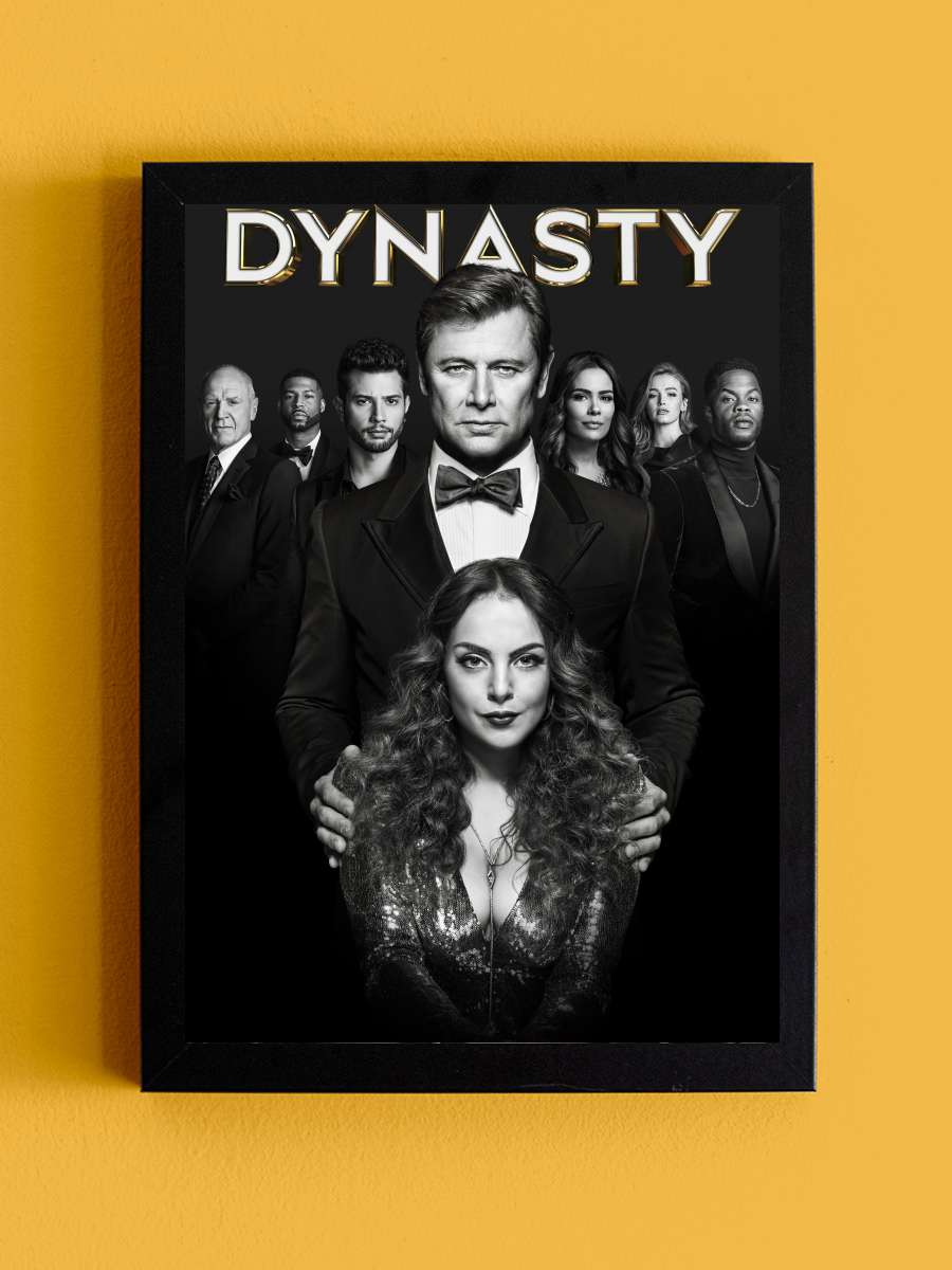 Hanedan - Dynasty Dizi Tablo Siyah Çerçeveli Dizi Poster Duvar Tablo