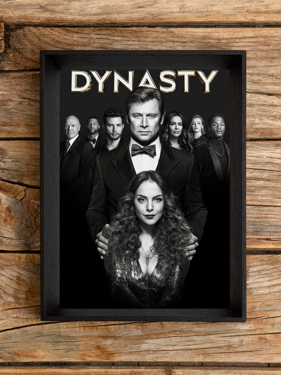 Hanedan - Dynasty Dizi Tablo Siyah Çerçeveli Dizi Poster Duvar Tablo