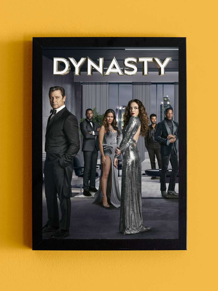 Hanedan - Dynasty Dizi Tablo Siyah Çerçeveli Dizi Poster Duvar Tablo