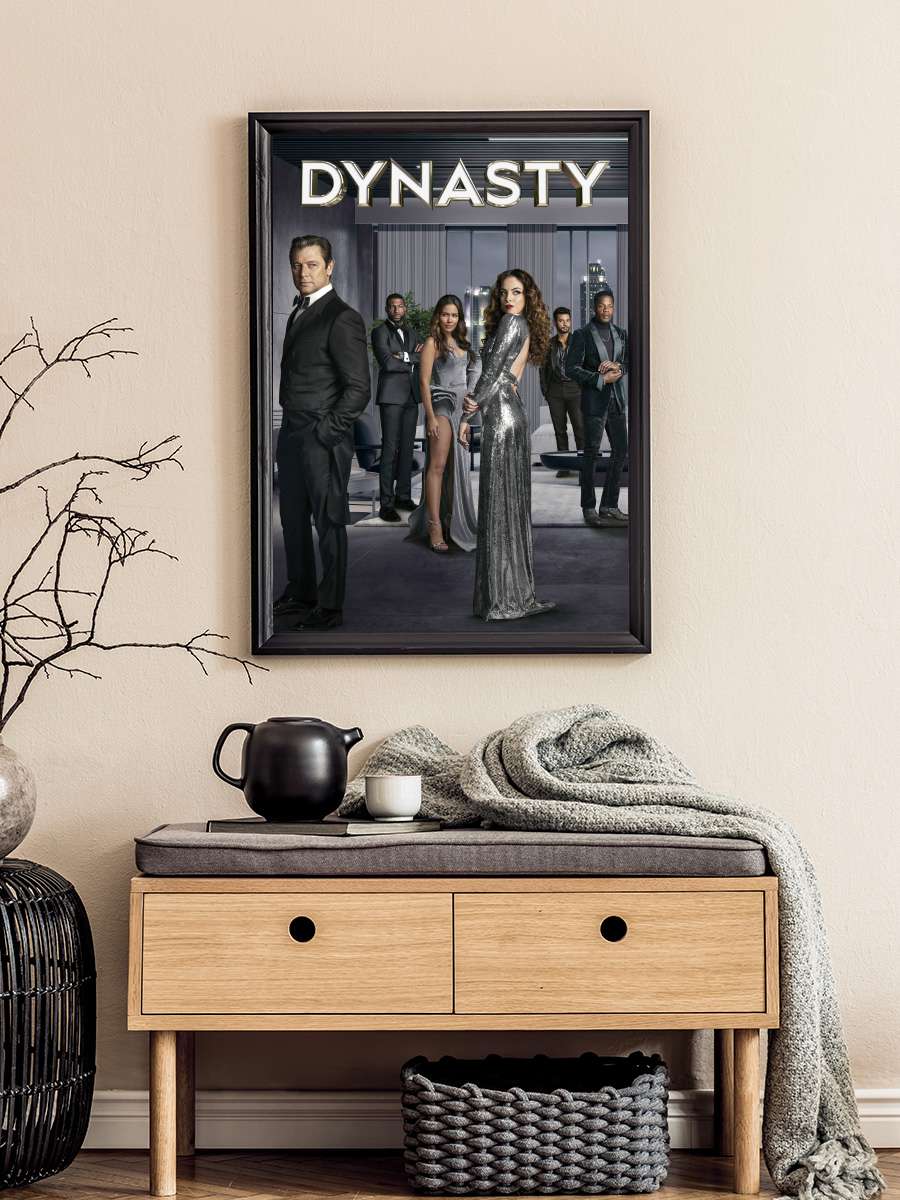 Hanedan - Dynasty Dizi Tablo Siyah Çerçeveli Dizi Poster Duvar Tablo