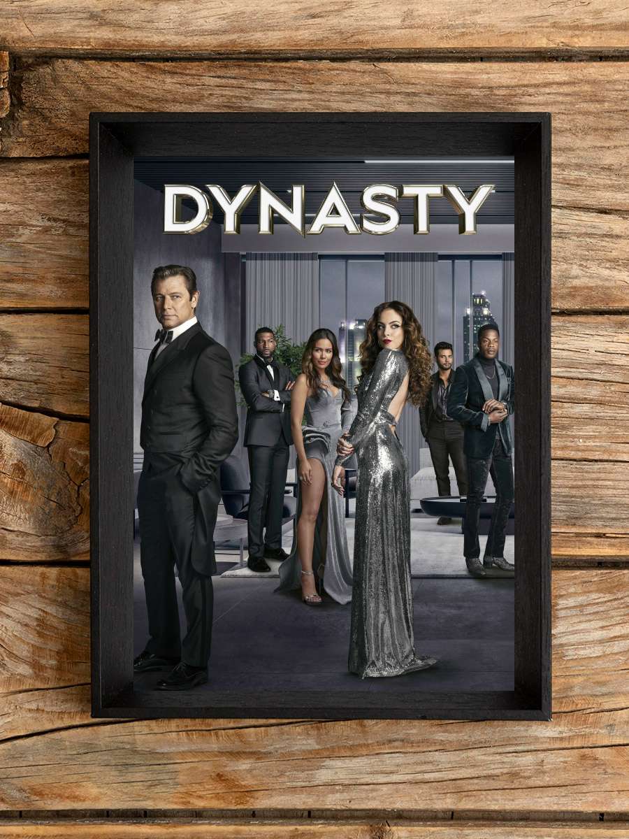 Hanedan - Dynasty Dizi Tablo Siyah Çerçeveli Dizi Poster Duvar Tablo