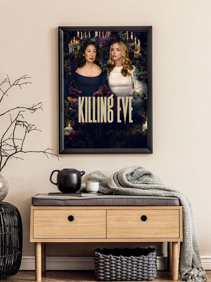 Killing Eve Dizi Tablo Siyah Çerçeveli Dizi Poster Duvar Tablo