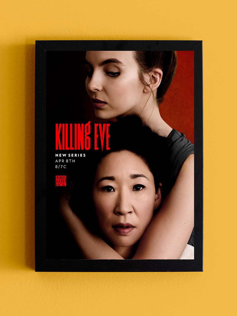 Killing Eve Dizi Tablo Siyah Çerçeveli Dizi Poster Duvar Tablo