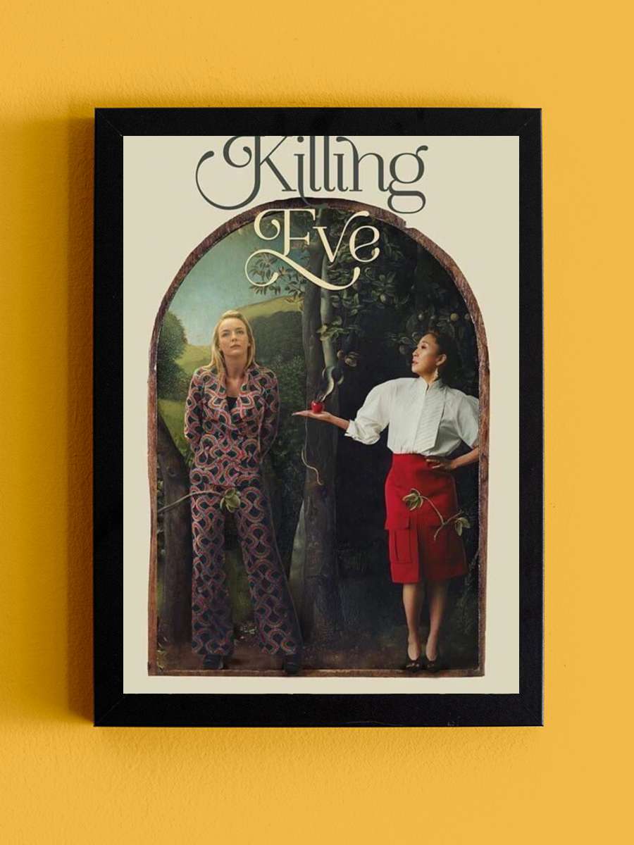 Killing Eve Dizi Tablo Siyah Çerçeveli Dizi Poster Duvar Tablo