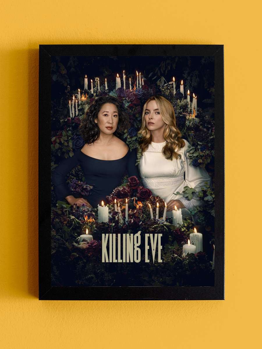 Killing Eve Dizi Tablo Siyah Çerçeveli Dizi Poster Duvar Tablo