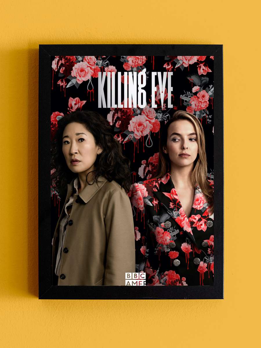 Killing Eve Dizi Tablo Siyah Çerçeveli Dizi Poster Duvar Tablo