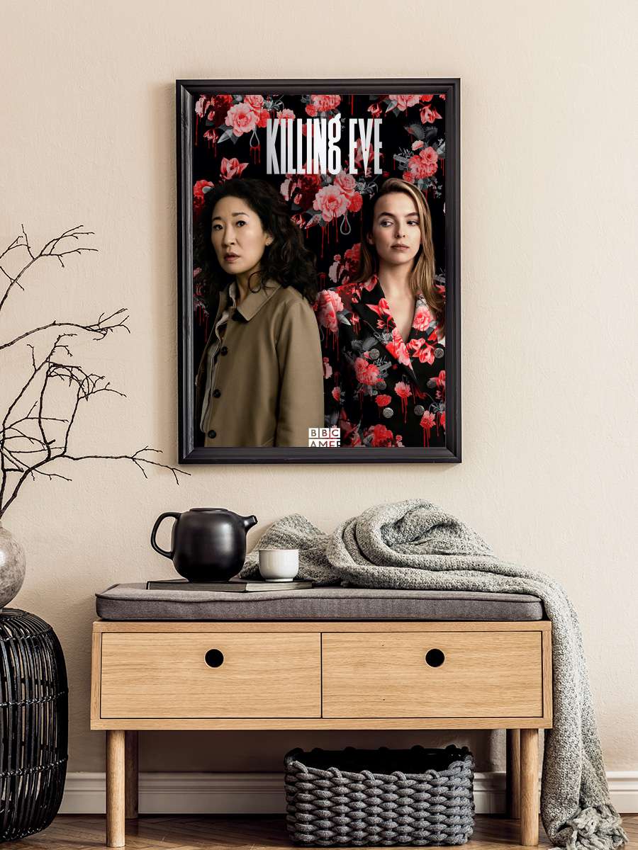 Killing Eve Dizi Tablo Siyah Çerçeveli Dizi Poster Duvar Tablo