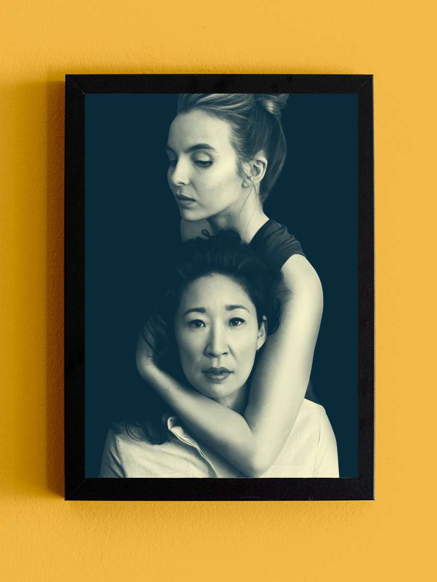 Killing Eve Dizi Tablo Siyah Çerçeveli Dizi Poster Duvar Tablo