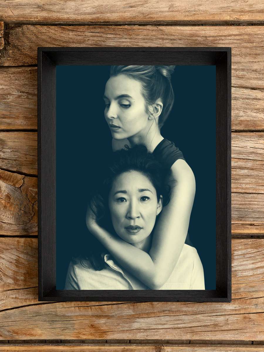 Killing Eve Dizi Tablo Siyah Çerçeveli Dizi Poster Duvar Tablo