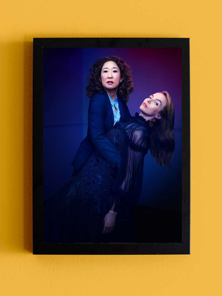 Killing Eve Dizi Tablo Siyah Çerçeveli Dizi Poster Duvar Tablo