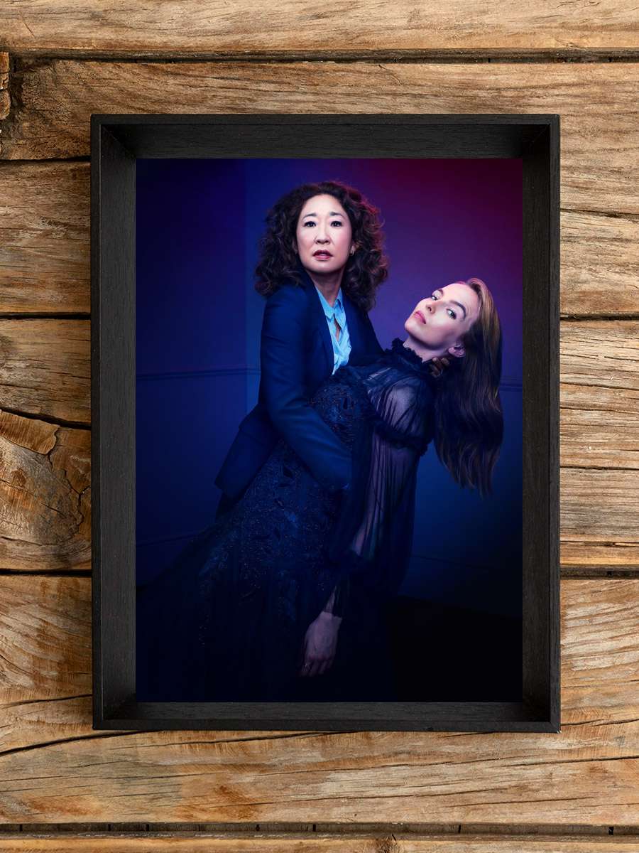 Killing Eve Dizi Tablo Siyah Çerçeveli Dizi Poster Duvar Tablo