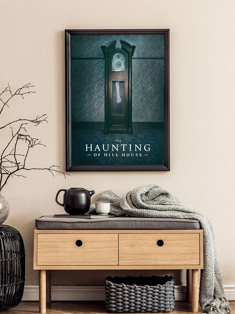 Tepedeki Ev - The Haunting of Hill House Dizi Tablo Siyah Çerçeveli Dizi Poster Duvar Tablo