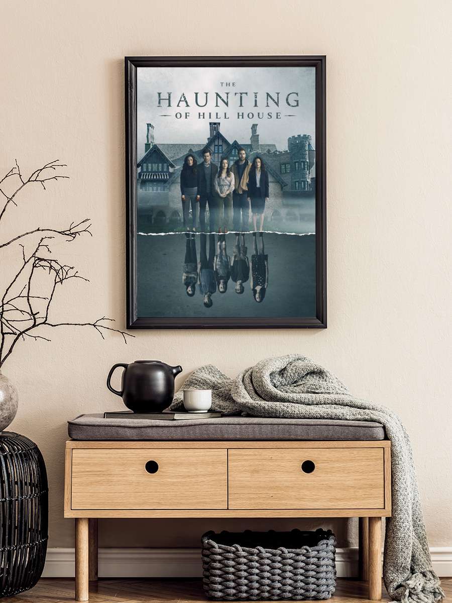 Tepedeki Ev - The Haunting of Hill House Dizi Tablo Siyah Çerçeveli Dizi Poster Duvar Tablo