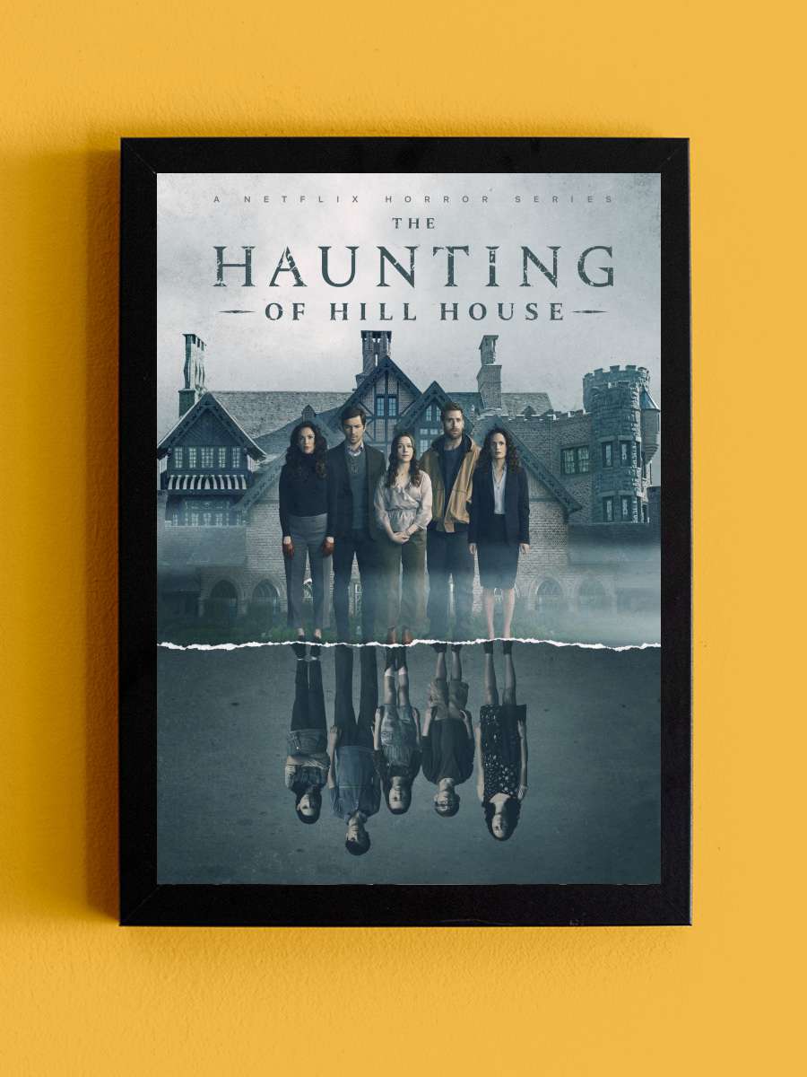 Tepedeki Ev - The Haunting of Hill House Dizi Tablo Siyah Çerçeveli Dizi Poster Duvar Tablo