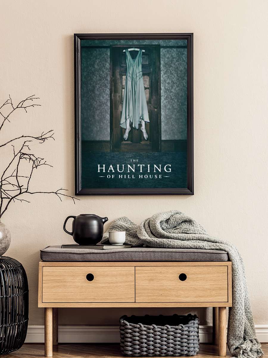 Tepedeki Ev - The Haunting of Hill House Dizi Tablo Siyah Çerçeveli Dizi Poster Duvar Tablo