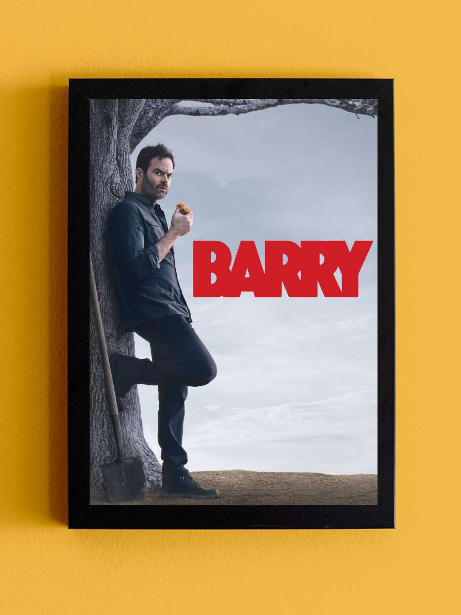 Barry Dizi Tablo Siyah Çerçeveli Dizi Poster Duvar Tablo