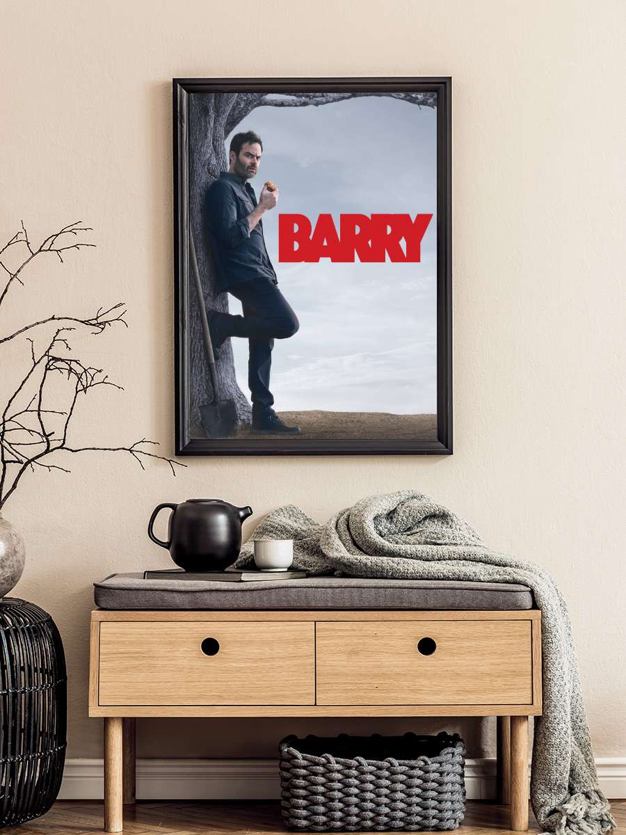 Barry Dizi Tablo Siyah Çerçeveli Dizi Poster Duvar Tablo