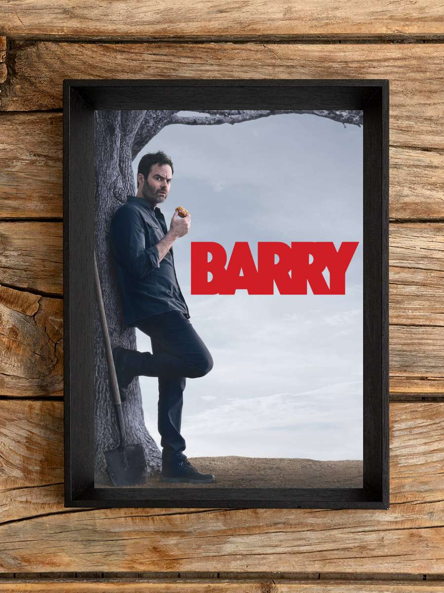 Barry Dizi Tablo Siyah Çerçeveli Dizi Poster Duvar Tablo