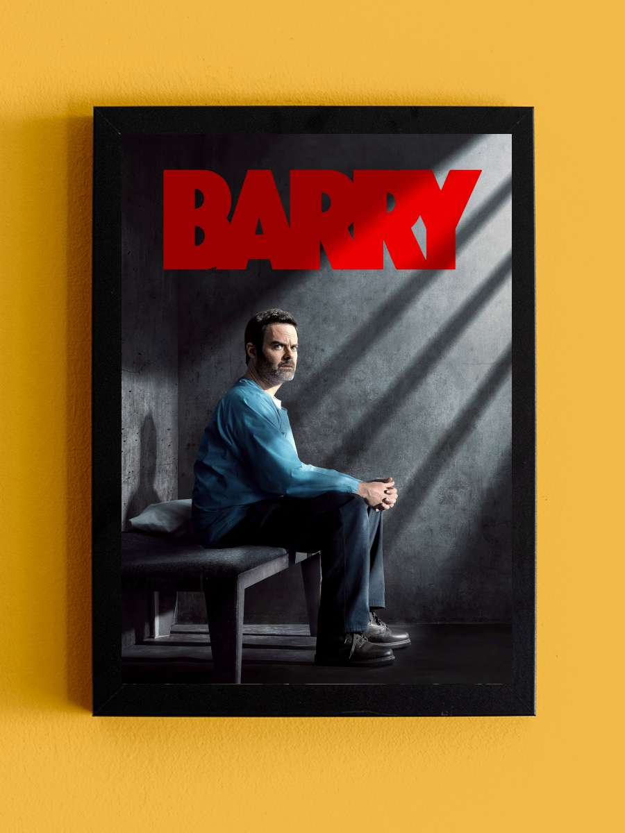 Barry Dizi Tablo Siyah Çerçeveli Dizi Poster Duvar Tablo