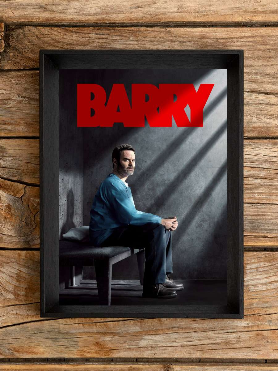 Barry Dizi Tablo Siyah Çerçeveli Dizi Poster Duvar Tablo