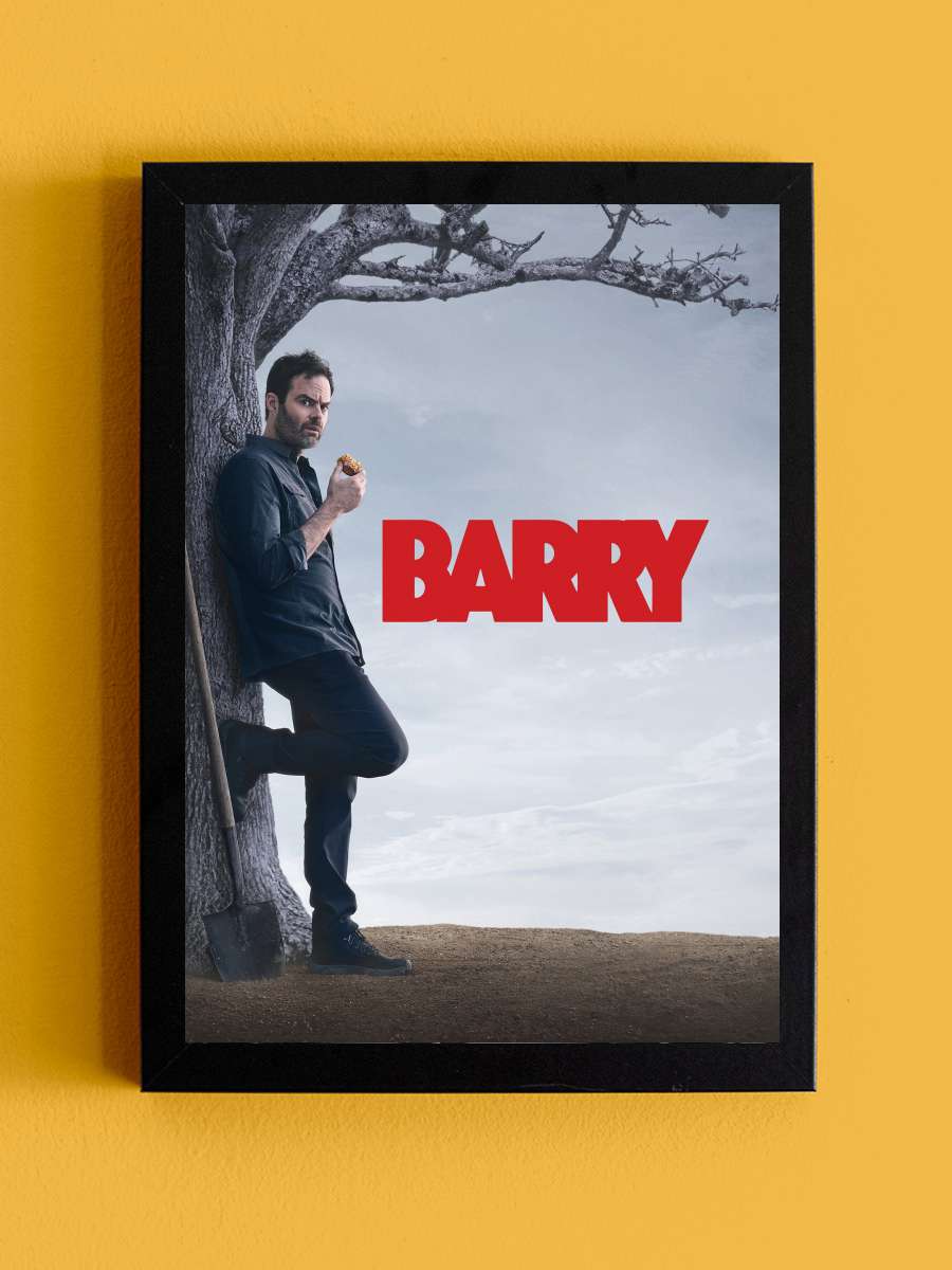 Barry Dizi Tablo Siyah Çerçeveli Dizi Poster Duvar Tablo