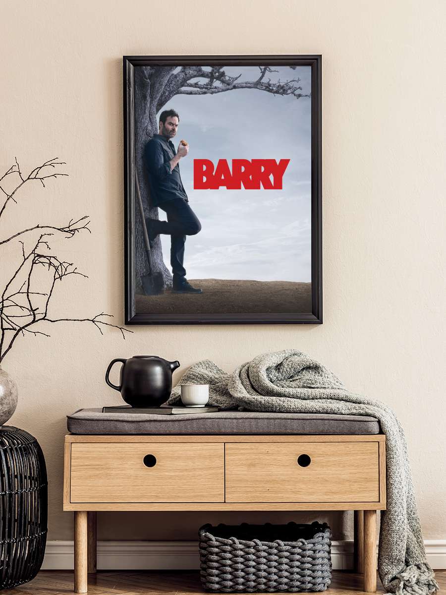 Barry Dizi Tablo Siyah Çerçeveli Dizi Poster Duvar Tablo