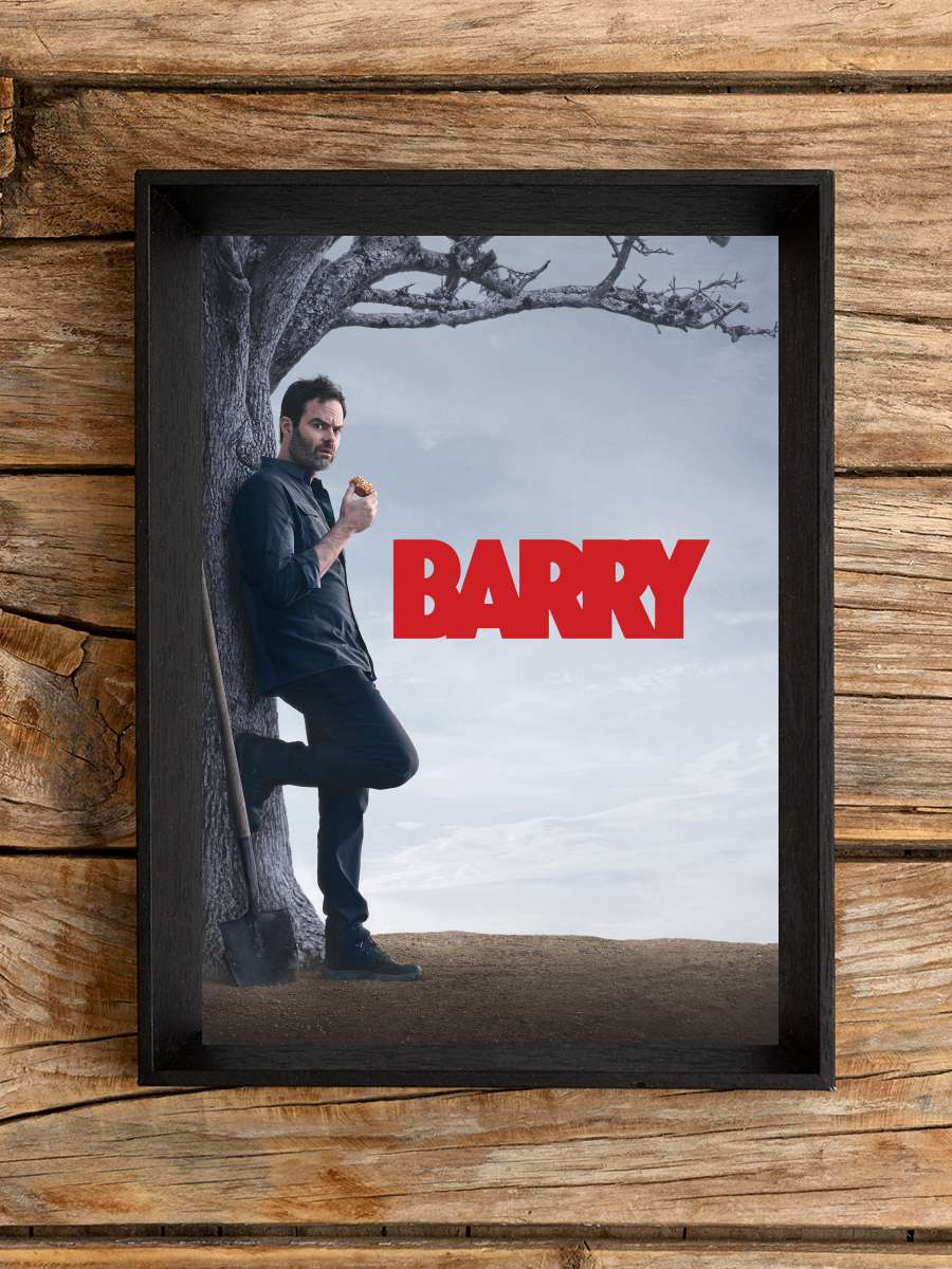 Barry Dizi Tablo Siyah Çerçeveli Dizi Poster Duvar Tablo