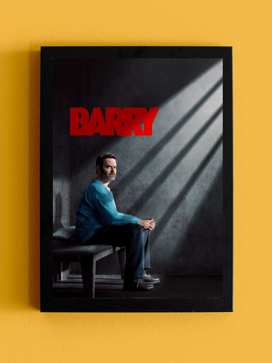 Barry Dizi Tablo Siyah Çerçeveli Dizi Poster Duvar Tablo