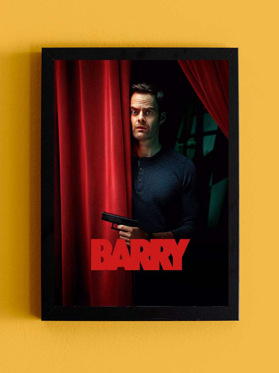 Barry Dizi Tablo Siyah Çerçeveli Dizi Poster Duvar Tablo