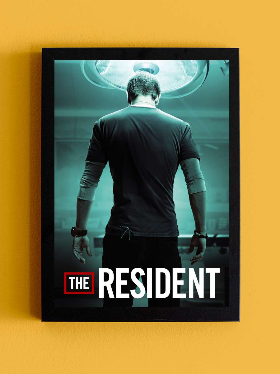 The Resident Dizi Tablo Siyah Çerçeveli Dizi Poster Duvar Tablo