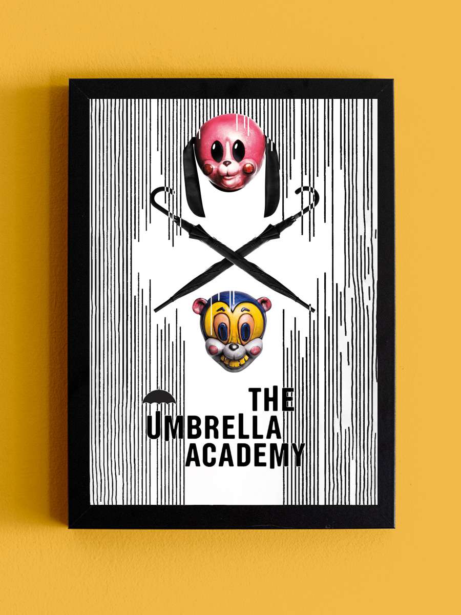 The Umbrella Academy Dizi Tablo Siyah Çerçeveli Dizi Poster Duvar Tablo