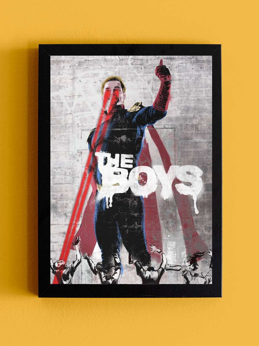 The Boys Dizi Tablo Siyah Çerçeveli Dizi Poster Duvar Tablo