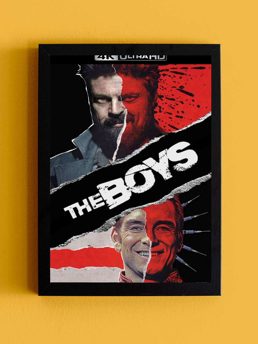 The Boys Dizi Tablo Siyah Çerçeveli Dizi Poster Duvar Tablo