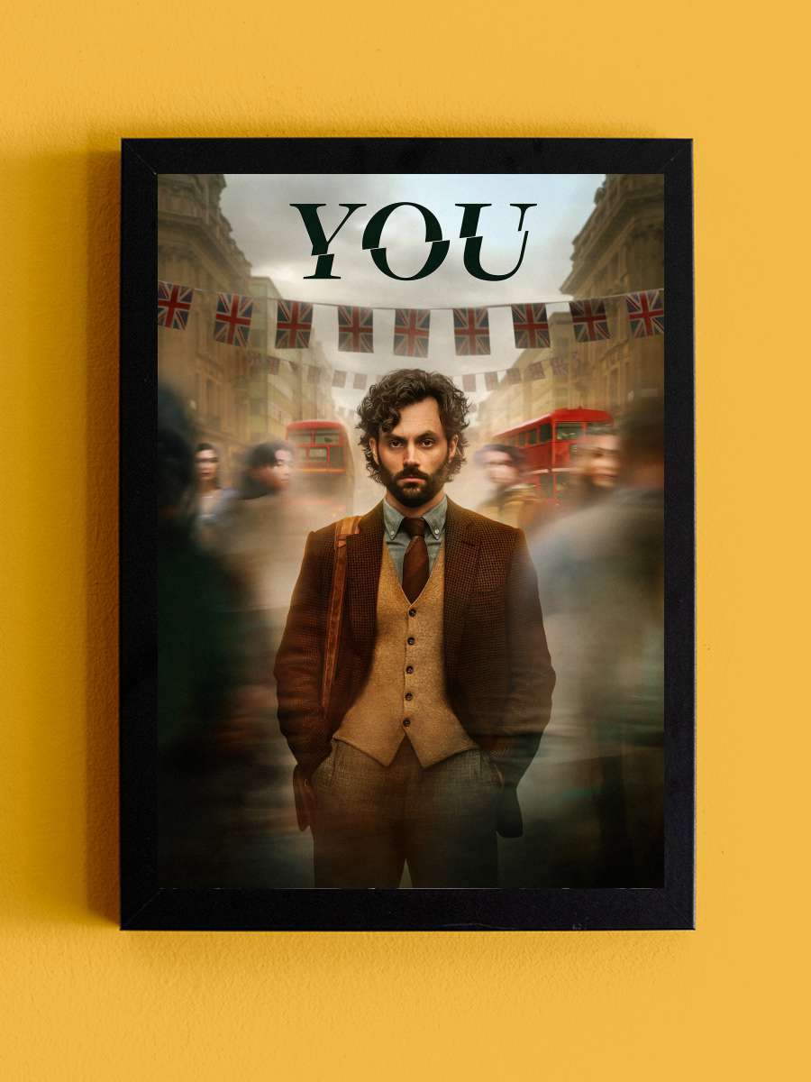 You Dizi Tablo Siyah Çerçeveli Dizi Poster Duvar Tablo