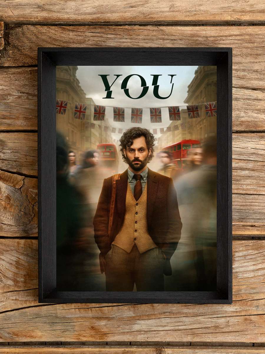 You Dizi Tablo Siyah Çerçeveli Dizi Poster Duvar Tablo