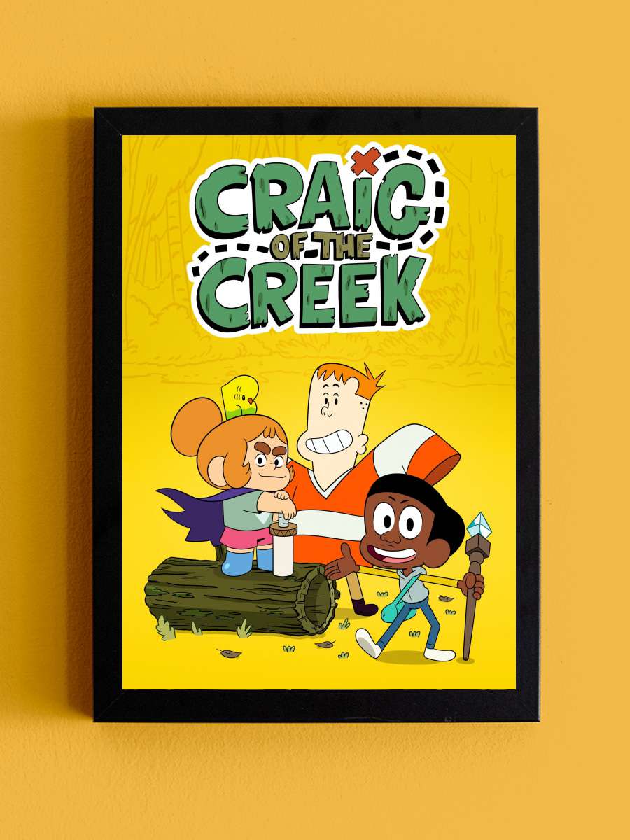 Craig'in Krallığı - Craig of the Creek Dizi Tablo Siyah Çerçeveli Dizi Poster Duvar Tablo