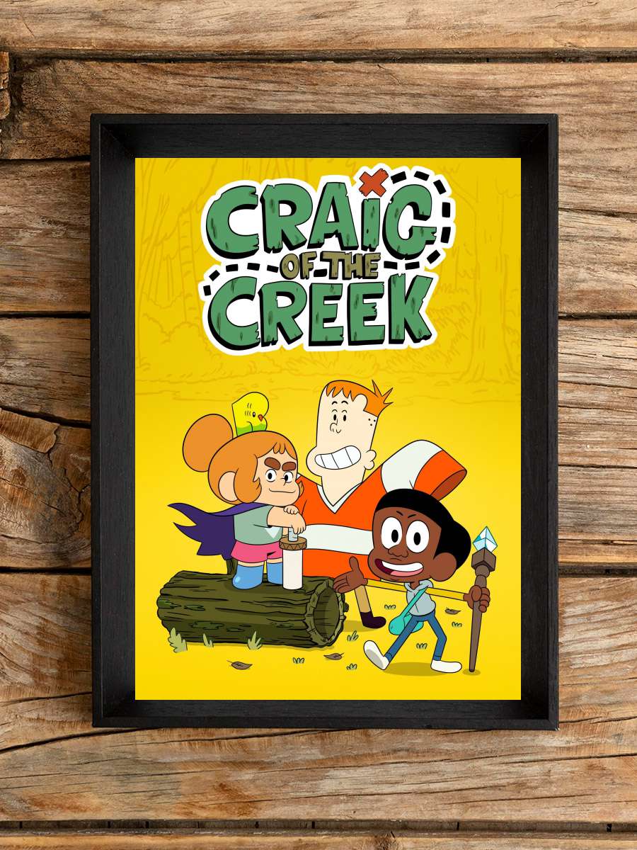 Craig'in Krallığı - Craig of the Creek Dizi Tablo Siyah Çerçeveli Dizi Poster Duvar Tablo