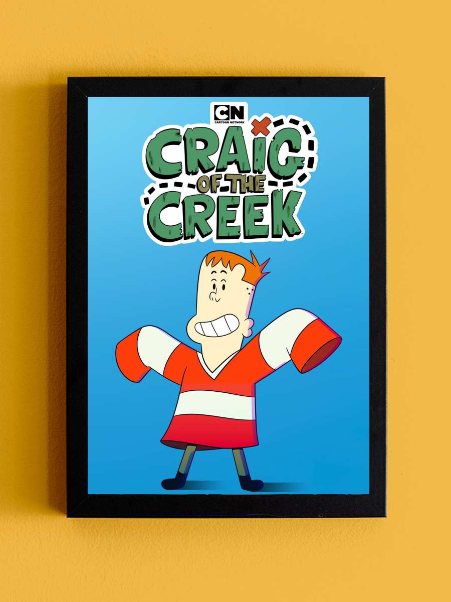 Craig'in Krallığı - Craig of the Creek Dizi Tablo Siyah Çerçeveli Dizi Poster Duvar Tablo