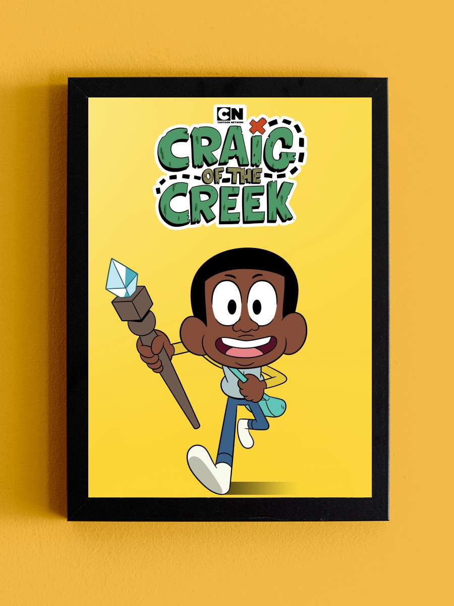 Craig'in Krallığı - Craig of the Creek Dizi Tablo Siyah Çerçeveli Dizi Poster Duvar Tablo