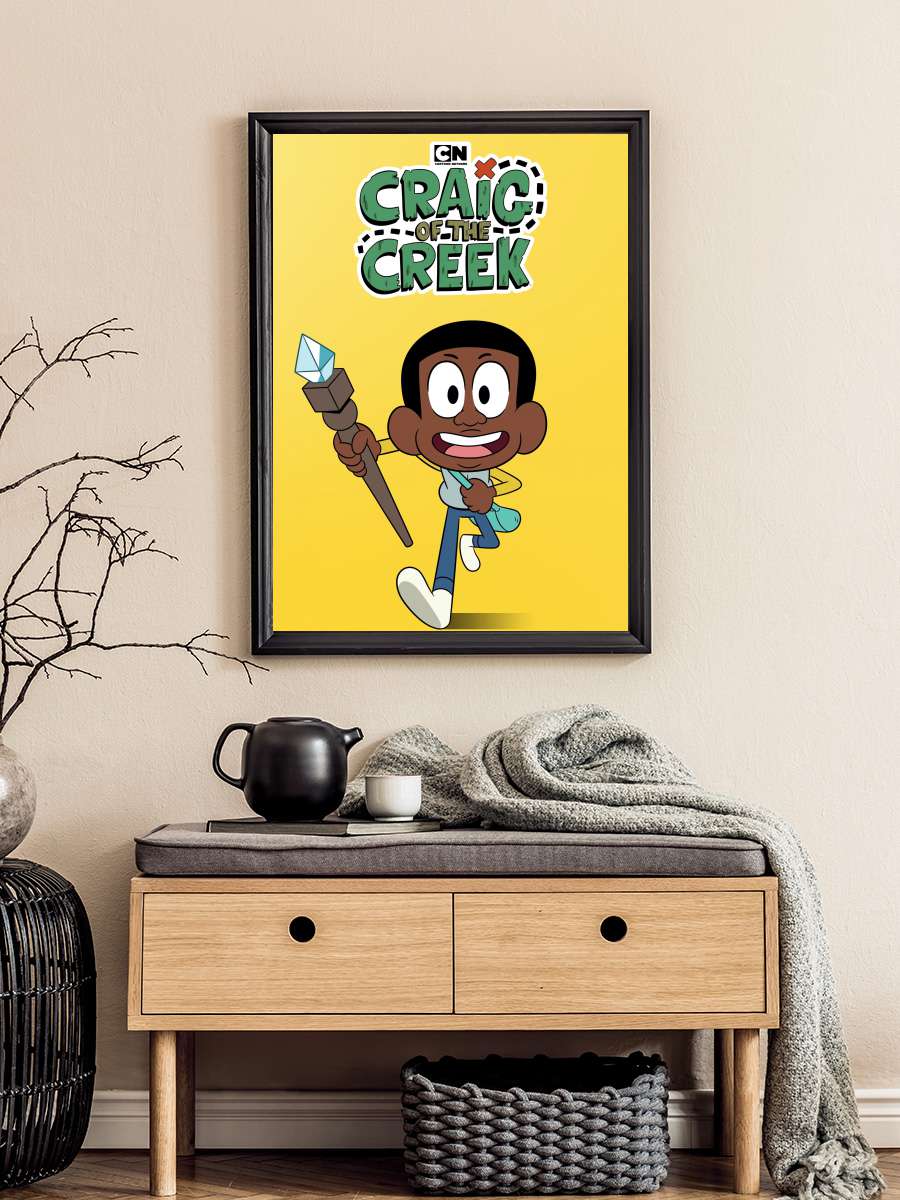 Craig'in Krallığı - Craig of the Creek Dizi Tablo Siyah Çerçeveli Dizi Poster Duvar Tablo